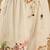 Women floral printed cotton kurta with sharara