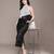 Black embellished Viscose skirt