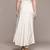 Ecru white Viscose skirt