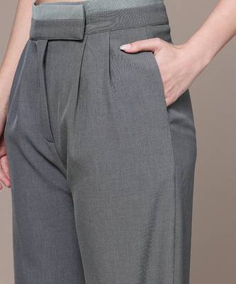 Grey Viscose trouser 5
