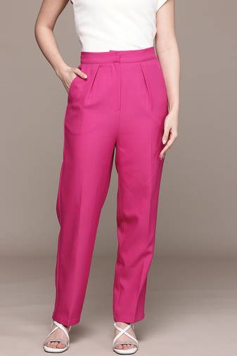 Pink Viscose trouser