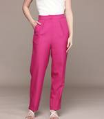 Pink Viscose trouser