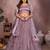 Embroidered Lehenga Choli with Matching Dupatta Heavy Zari Work Festive & Wedding Wear