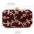 Maroon embroidered party clutch