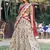 Classic Off White Foil Work Tussar Silk Festive Wear Lehenga Choli With Dupatta