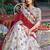 Classic Off White Foil Work Tussar Silk Festive Wear Lehenga Choli With Dupatta