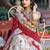 Classic Off White Foil Work Tussar Silk Festive Wear Lehenga Choli With Dupatta