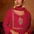 Women's Beautiful Embroidery Work Viscose Silk Fabric Straight Kurta Pant and Dupatta Set