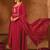 Women's Beautiful Embroidery Work Viscose Silk Fabric Straight Kurta Pant and Dupatta Set