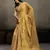 Gold tissue silk woven saree with blouse