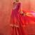 Designer pink ethnic kurta sharara set with heavy embroidery & dupatta