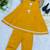 Yellow summer festival wear for kids