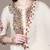 Cream embroidered georgette kurta set