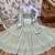 Soft Premium Net Wedding Lehenga In Green With Embroidery & Pearl Work