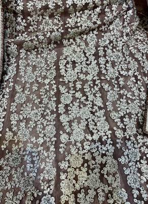 Soft Premium Net Wedding Wear Lehenga In Dusty Pink With Luckhnowi Work & Stone Work 3