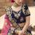 Pure Micro Velvet Wedding Lehenga In Blue With Embroidery & Stone Work