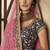 Pure Micro Velvet Wedding Lehenga In Blue With Embroidery Work & Stone work