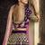 Pure Micro Velvet Wedding Lehenga In Purple With Embroidery Work & Stone work