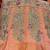 Pure Satin Silk Mehendi Sangeet Lehenga Orange Color With Embroidery Work & Stone Work