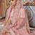 Soft Premium Net Wedding Lehenga In Pink With Embroidery & Crystal Stone Work