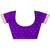 Women purple floral & meena weaving lichi silk saree