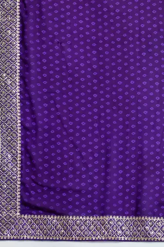 Women rangoli rblue zari lace work saree
