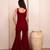 Maroon burgundy velvet sharara set