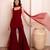 Maroon burgundy velvet sharara set