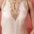 White handwork kurta palazzo set with organza dupatta