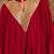 Maroon georgette sequined coord set