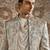 Ivory embroidered jacquard bandhgala set