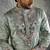 Green embroidered shimmer georgette kurta set