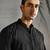 Black embroidered chanderi silk kurta set