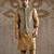 Gold woven silk kurta bundi set