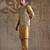 Gold woven silk kurta bundi set
