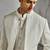 Ivory Structured Jacquard indo western set