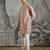 Blush Pink embroidered chanderi silk kurta set