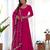 Rani pink festive wear designer heavy pure soft fox georgette embroidered sequins with  zari work  readymade suit
