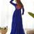 Navy blue festive wear designer heavy pure soft fox georgette  readymade suit