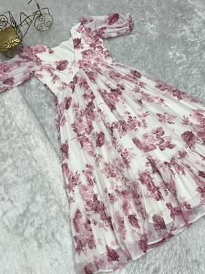 Wine festive wear designer heavy pure soft georgette  readymade suit 4
