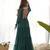 Green festive wear designer heavy pure soft fox georgette  readymade suit
