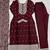 Maroon festive wear designer pure blooming rangoli silk  readymade suit