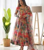 Maroon festive wear designer heavy pure roman silk chanderi sequence embroidery work readymade suit