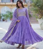 Star georgette festive wear designer star georgette  readymade suit