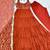 Orange festive wear designer heavy pure soft fox georgette  readymade suit