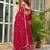Maroon festive wear designer pure vichitra silk heavy 7mm sequence embroidery work readymade suit