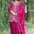 Pink festive wear designer chinon sequence embroidery work readymade suit