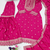Pink festive wear designer chinon sequence embroidery work readymade suit