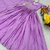Lavender festive wear designer pure chinon heavy sequence embroidery work readymade suit
