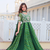 Multi festive wear designer pure georgette bandhej  readymade suit